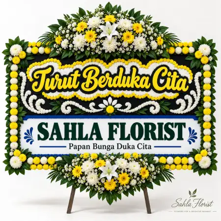 Papan Bunga Duka Tanah Sareal
